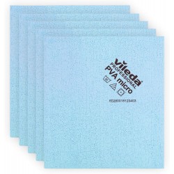 VILEDA LAVETTE MICROFIBRE VITRES PVA 35 X38 LOT DE 5