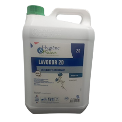 LAVODOR 2D DETERGENT SURODORANT REMANENT SOLS ET SURFACES PH:7 PARFUM TENDANCE BIDON DE 5L