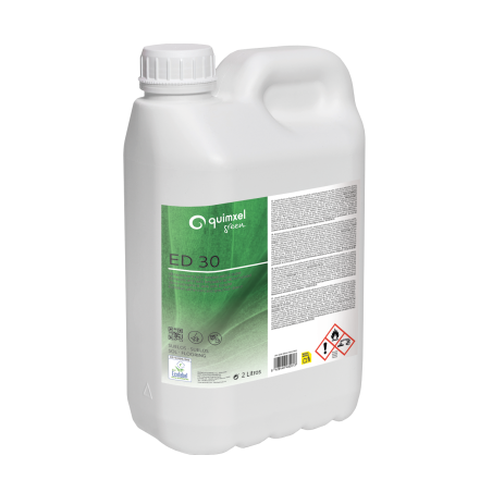 ED30 NETTOYANT SOL ULTRA CONCENTRE POUR SYSTEME DE DILLUTION PH:6,5 ECOLABEL QUIMXEL BIDON DE 2L