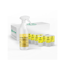 CAPXEL FRESC NETTOYANT DESINFECTANT 3D TOUTES SURFACES KIT DE DEMARRAGE BOITE DE 8 X50ML+FLACON PULVE