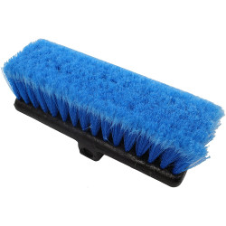 BROSSE DE LAVAGE BI-FACES 25CM PRO FIBRES DOUCES BLEU