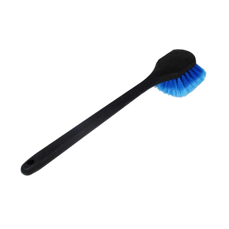 BROSSE DE LAVAGE JANTES MANCHE LONG 50CM BLEU