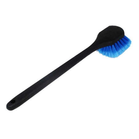 BROSSE DE LAVAGE JANTES MANCHE LONG 50CM BLEU