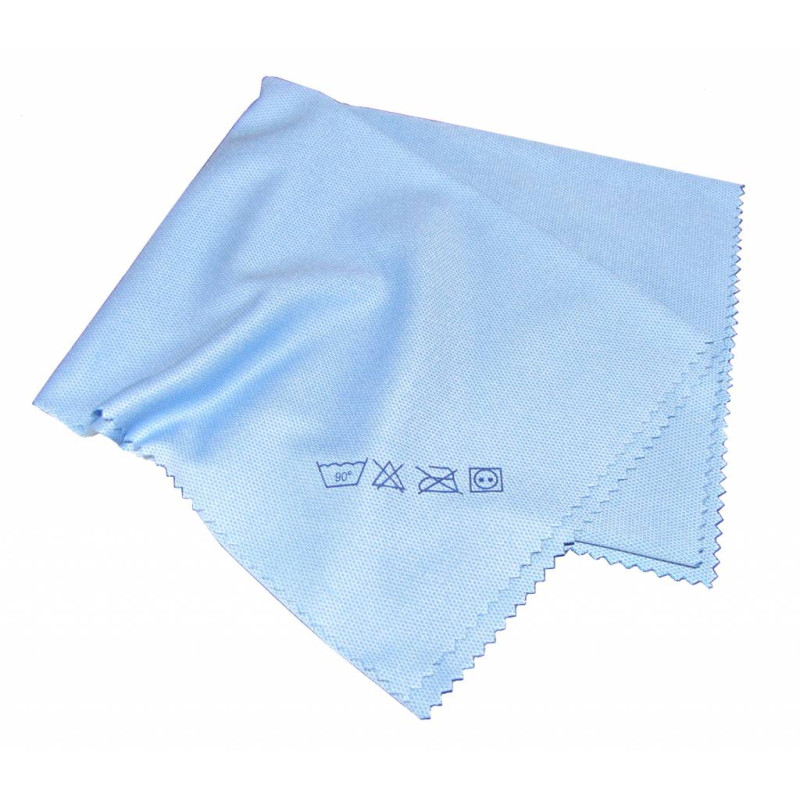 LAVETTE MICROFIBRE TOP ECRAN BLEU 40 X 50 CM (EN SACHET INDIVID.)