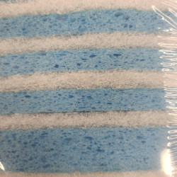 EPONGE DOUBLE FACE BLEUE PM 120X90X15 FIRST (LOT DE 10) 667512