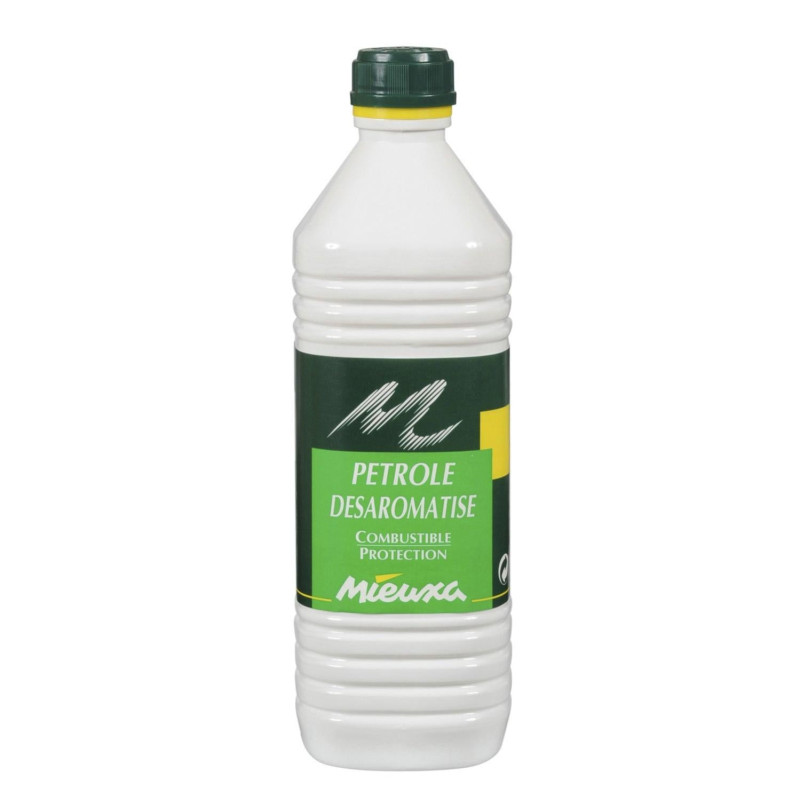 PETROLE DESAROMATISE COMBUSTIBLE PROTECTION ET NETTOYAGE DES PIECES METALLIQUES FLACON DE 1L