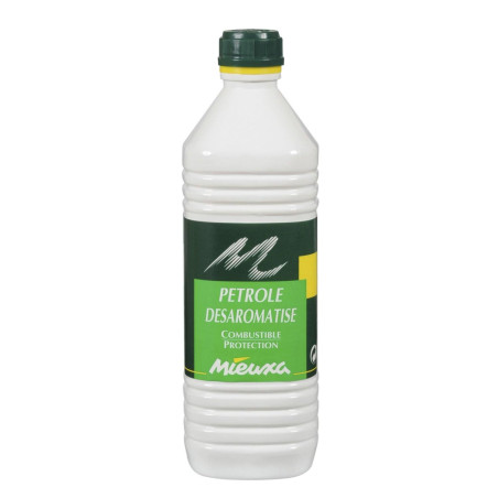 PETROLE DESAROMATISE COMBUSTIBLE PROTECTION ET NETTOYAGE DES PIECES METALLIQUES FLACON DE 1L
