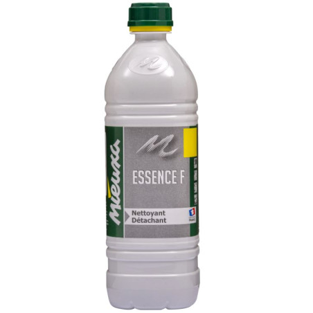 ESSENCE F NETTOYANT A SEC ET DETACHANT ETIQUETTES MIEUXA FLACON DE 1L