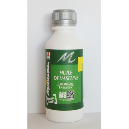 HUILE DE VASELINE LUBRIFIANT APPAREILS MENAGERS FLACON DE 250ML