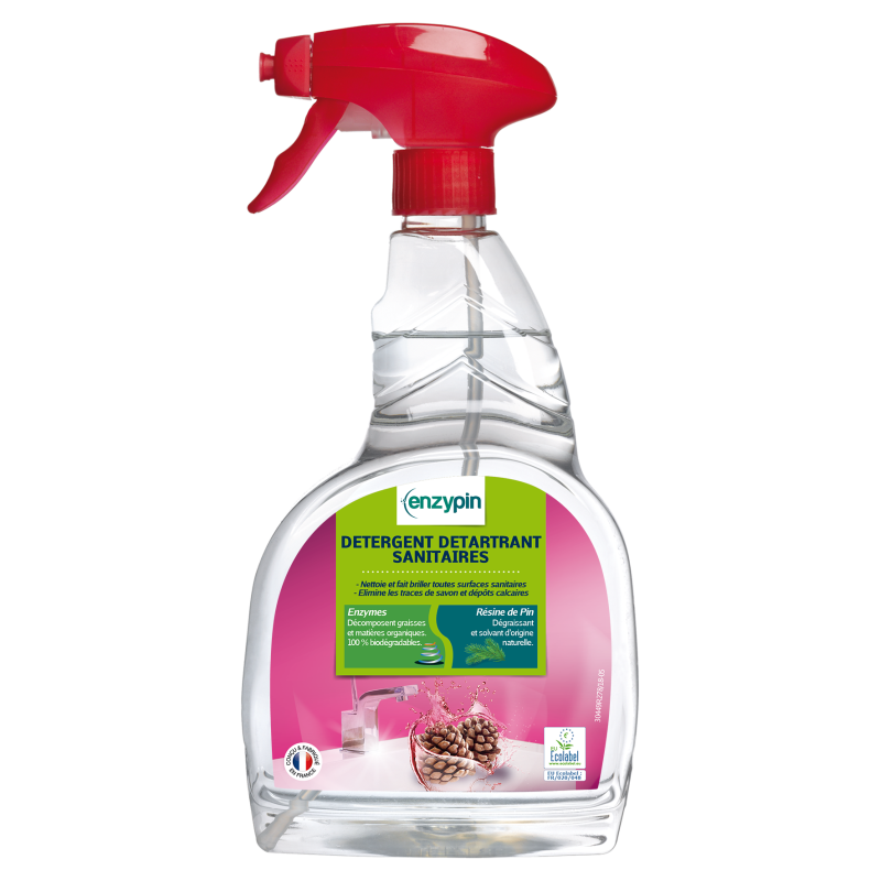 ENZYPIN DETERGENT DETARTRANT SANITAIRES PH2.2 (5315) FLACON DE 750ML 