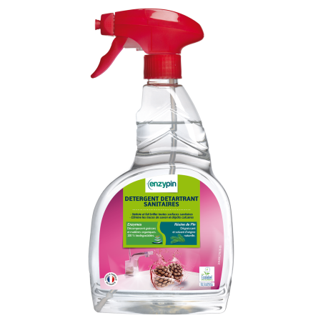 ENZYPIN DETERGENT DETARTRANT SANITAIRES PH2.2 (5315) FLACON DE 750ML 