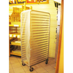 HOUSSES A ECHELLE DOUBLE HD TRANSPARENTE 15µ PAQUET DE 200