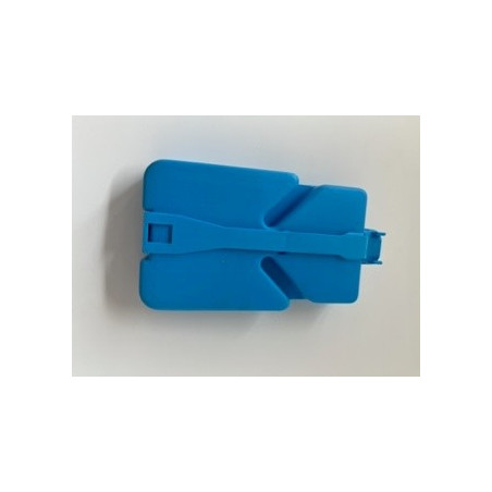 DIFFUSEUR D'EAU BLEUE POUR RESERVOIR CHASSE D'EAU WC (15019)