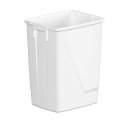 POUBELLE 50L ATLAXFLIP AVEC COUVERCLE BASCULANT JAUNE (0707050J)