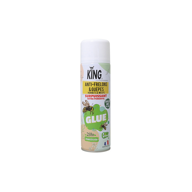 GLUE NIDS FRELONS GUEPES SURPUISSANT KING 500ML