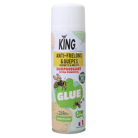 GLUE NIDS FRELONS GUEPES SURPUISSANT KING 500ML
