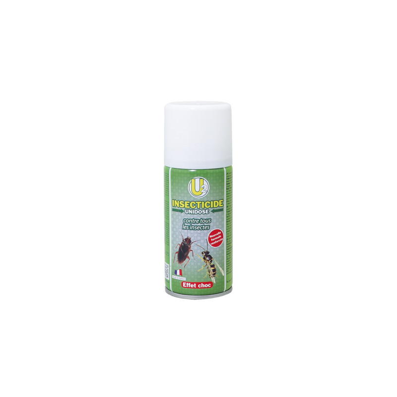 INSECTICIDE POUR RAMPANTS ET VOLANTS ONE SHOT U2 (100-250M3) AER DE 150ML