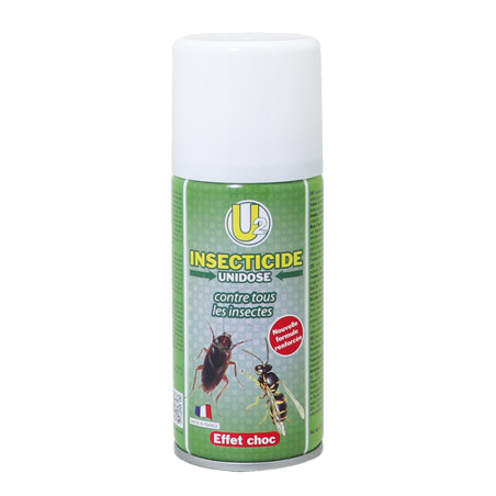 INSECTICIDE POUR RAMPANTS ET VOLANTS ONE SHOT U2 (100-250M3) AER DE 150ML
