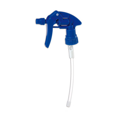 PISTOLET BLEU TUBE COURT POUR VAPORISATEUR 600ML ECO
