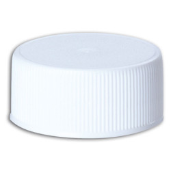 BOUCHON A VISSER BLANC POUR FLACON CYLINDRIQUE 1L (REF.21066)