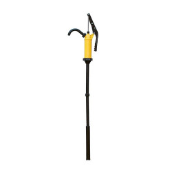 POMPE VIDE-FUT LEVIER POLYPROPYLENE COLORIS JAUNE