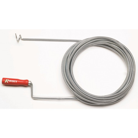 DEBOUCHEUR CANALISATION 10M + CROCHET RIBIMEX