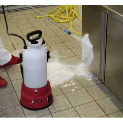 PULVERISATEUR SYSTEME MOUSSE FOAM SPRAYER AUTONOME 9L 2 BATTERIES REC