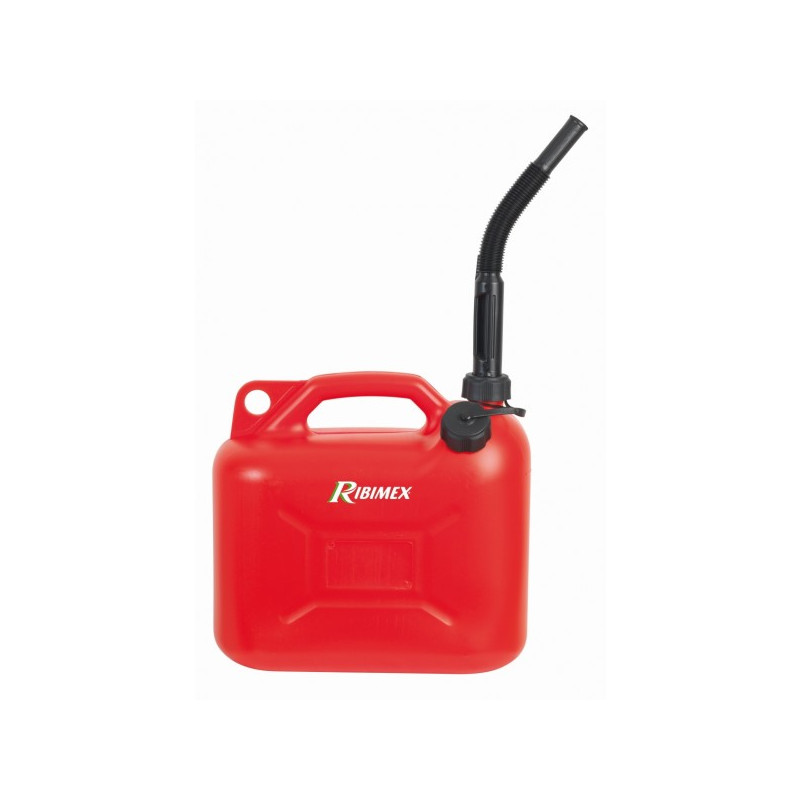 JERRICAN HYDROCARBURES PEHD ROUGE 5L