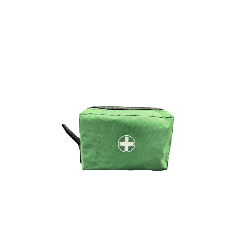 TROUSSE DE SECOURS SOUPLE 1/2 PERSONNES FRANCE SECURITE VERTE