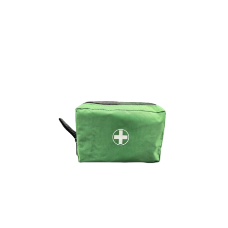 TROUSSE DE SECOURS SOUPLE 1/2 PERSONNES FRANCE SECURITE VERTE