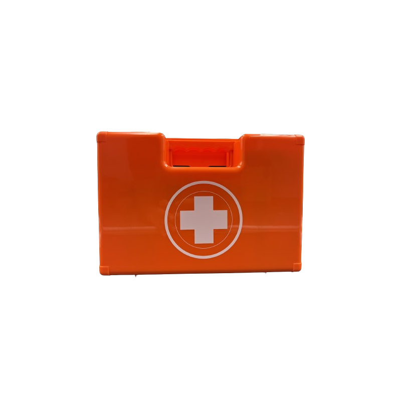 TROUSSE DE SECOURS RIGIDE TRAVAUX BTB 2/4 PERSONNES FRANCE SECURITE ORANGE 