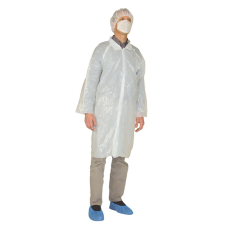 KIT VISITEUR (CHARLOTTE, SURCHAUSSURE, BLOUSE, MASQUE) CARTON DE 100