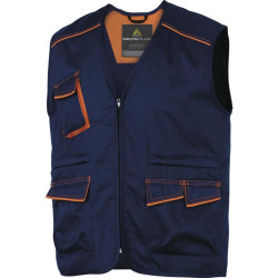 GILET SANS MANCHES PANOSTYLE MARINE ORANGE TM