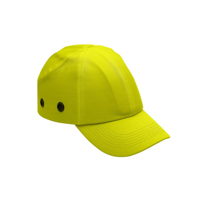 CASQUETTE ANTI HEURT HAUTE VISIBILITE HI VIZ JAUNE