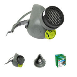 DEMI MASQUE EURMASK UNO CAOUTCHOUC 1 FILTRE (22101)