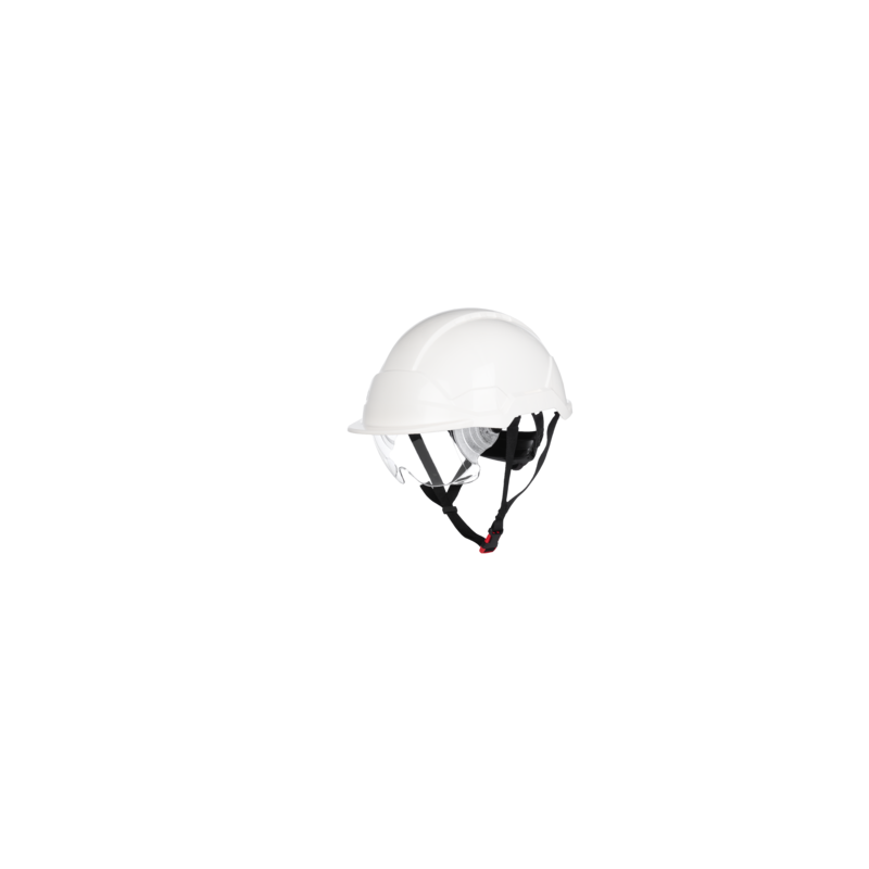 CASQUE DE SECURITE LUNETTE INTEGREE PHOENIX PRO BLANC