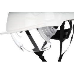 CASQUE DE SECURITE LUNETTE INTEGREE PHOENIX PRO BLANC