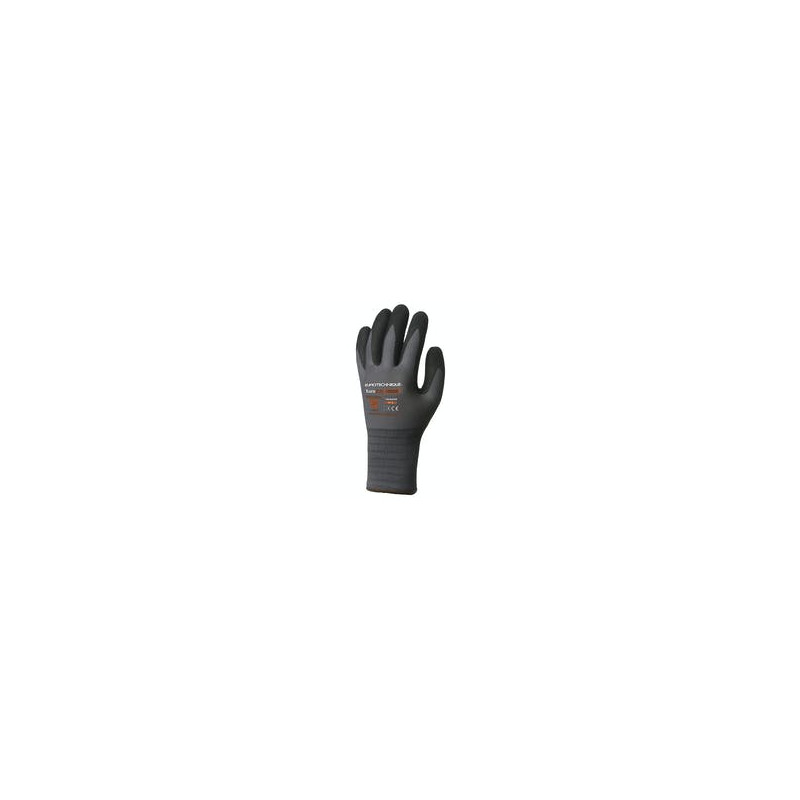 GANTS MANUTENTION EUROGRIP PAUME NITRILE SANS PICOTS EN388 4131