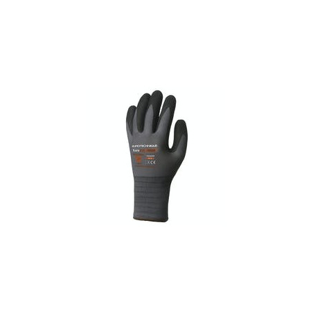 GANTS MANUTENTION EUROGRIP PAUME NITRILE SANS PICOTS EN388 4131