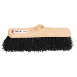 BALAI DROIT 29CM FIBRES NATURELLES/BASSINE NOIRES (3306)