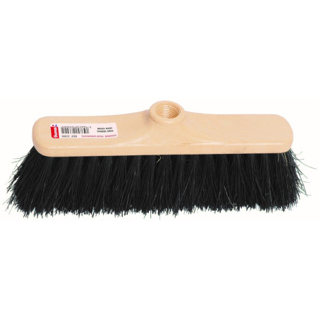 BALAI DROIT 29CM FIBRES NATURELLES/BASSINE NOIRES (3306)