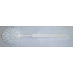 BROSSE WC BOULE BLANCHE (362B) LONGUEUR TOTALE 360MM