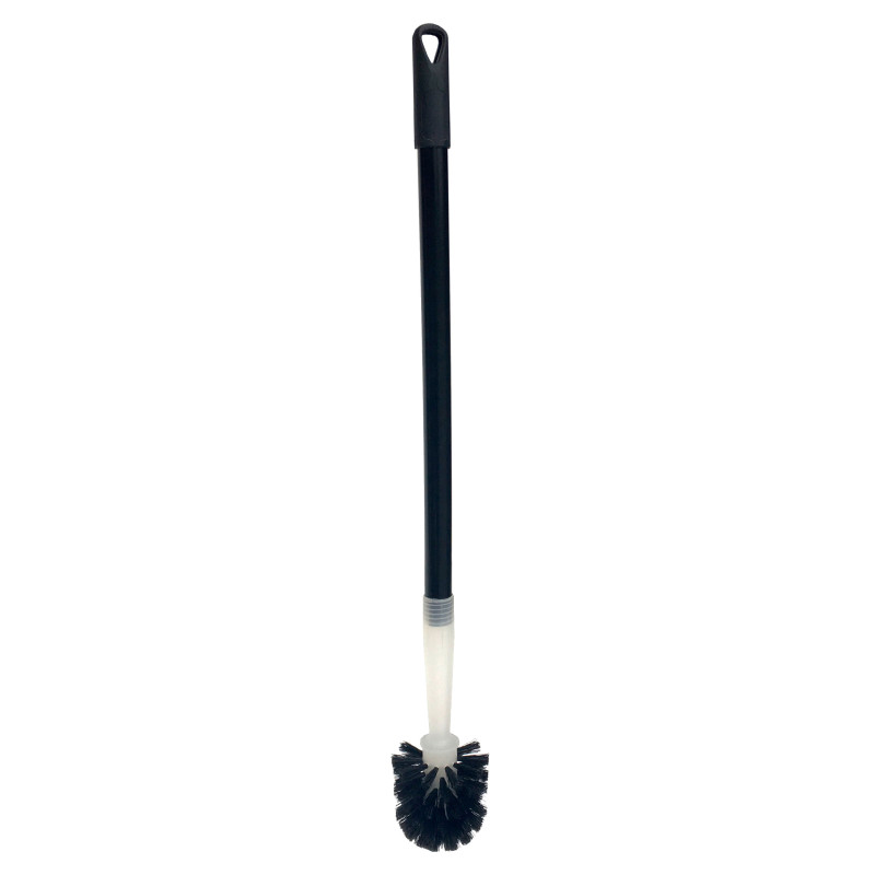 BROSSE WC LONGUE MANCHE EN ACIER GAINE (192M ) LONGUEUR TOTALE 600MM