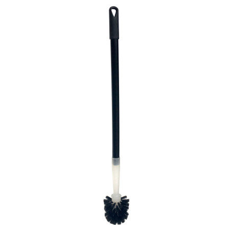 BROSSE WC LONGUE MANCHE EN ACIER GAINE (192M ) LONGUEUR TOTALE 600MM