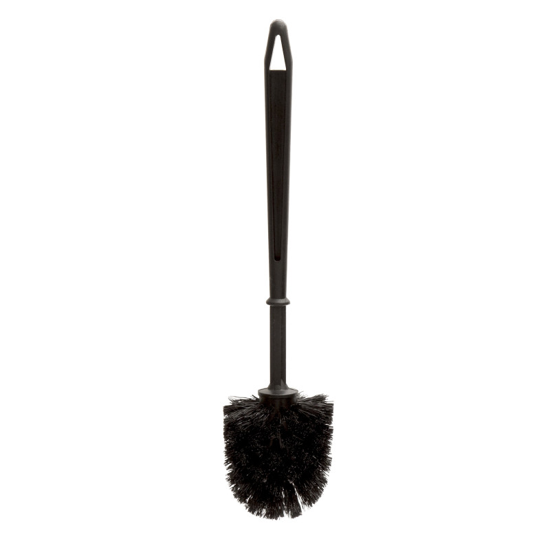 BROSSE WC BOULE NOIRE POUR LE NETTOYAGE DES TOILETTES (19C/N ) LONGUEUR TOTALE 360MM