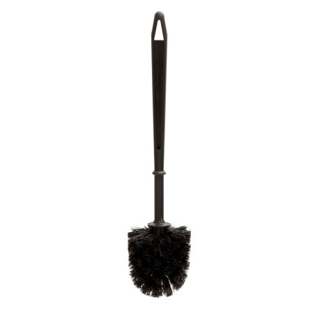 BROSSE WC BOULE NOIRE POUR LE NETTOYAGE DES TOILETTES (19C/N ) LONGUEUR TOTALE 360MM