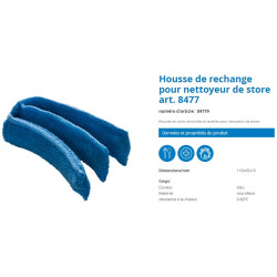MICROFIBRE DE RECHANGE POUR PINCE A STORE (8477)