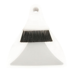 COMBINE PELLE BALAYETTE DE TABLE FLEXIBLE