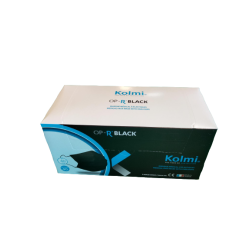MASQUE MEDICAL OP-R A ELASTIQUES EN 14683 TYPE II NOIR BOITE DE 40 UNITES