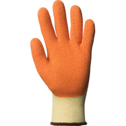 GANTS MANUTENTION EUROSTRONG 10L800 COTON ENDUIT LATEX MACONNERIE PAVAGE T09